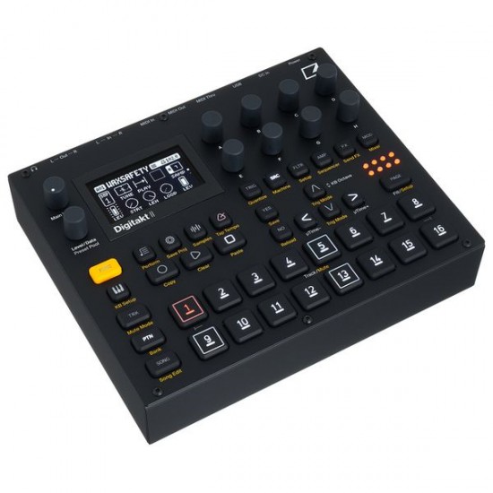 ELEKTRON DIGITAKT II – 16‑track stereo drum computer in sampler